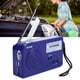 thumbnail image 1 of Radio De Emergencia, Radio De Manivela De Mano De Energía Solar, Radio FM AM Portátil, Radio De Manivela De Mano Solar Multifunción, Batería De 500 MAh, Con Linterna, 3 X AAA, 1 of 7