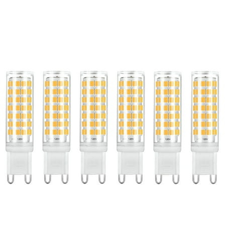 

6 PCS LED G4 G9 E11 E12 E26 GU10 Warm/Cool White LED Corn Bulb Lamp Light
