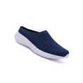 thumbnail image 2 of Mules Shoes for Women Slip on Sneakers Backless Walking Shoes Black, 2 of 8