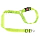 thumbnail image 4 of Cinturón de seguridad ajustable para reposacabezas de mascotas, correa reflectante de nailon para cinturón de seguridad para coche, verde fluorescente, 4 of 12