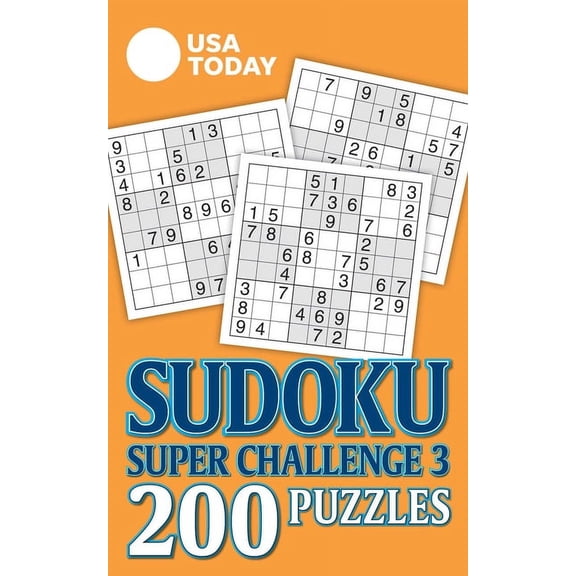 USA Today Puzzles USA Today Sudoku Super Challenge 3, (Paperback)