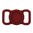 thumbnail image 2 of Methold Funda protectora de silicona para mascotas, buscador de GPS, y gato, lazo para Airtags para Locator Tracker, Suministros para perros Vino tinto Methold PT000451-03B, 2 of 6