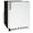 White, variant on U-Line UMCR114-BC02A Global 230V Collection 14" Wide 12 Lbs. Capacity Built-In / Free