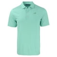 thumbnail image 2 of Men's Cutter & Buck Light Green Buffalo Bills Forge Eco Double Stripe Stretch Recycled Polo, 2 of 3