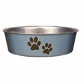thumbnail image 1 of Tazón de Agua Loving Pets Acero Inoxidable Azul Arándano sin Punta para Perros, 1 of 7