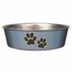 thumbnail image 1 of Tazón de Agua Loving Pets Acero Inoxidable Azul Arándano sin Punta para Perros, 1 of 7