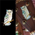 thumbnail image 1 of Inlay Sticker Decal for Ukuleles - Owl of Athena, 1 of 4