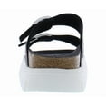 thumbnail image 3 of Birkenstock Arizona Pap Chunky Narrow Unisex Shoes Size 6, Color: Black, 3 of 5
