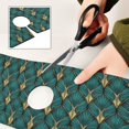 thumbnail image 6 of Yayeee Faucet Mat for Kitchen Sink 30" Diatomite Long Splash Guard Pad, Green Abstract Pattern, 2 Pack, 6 of 7