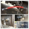 thumbnail image 7 of 2X Truck Air Tank Air Intake Joint Connection Pipe Truck Air Pipe Truck Trailer Air Tank Dust Blowing Kit,2 set x Truck air pipe,red, 7 of 7