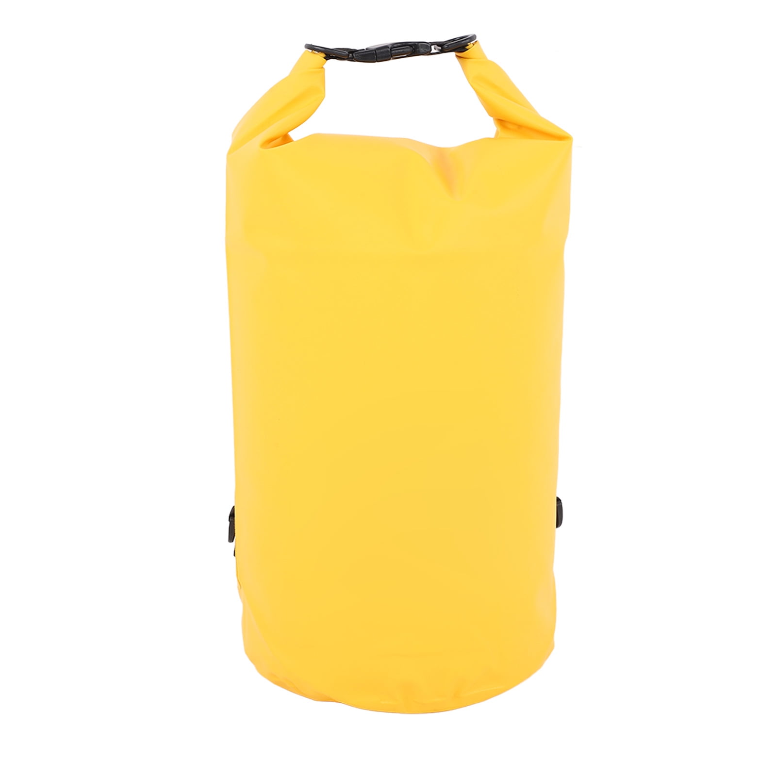 Waterproof Dry Bag, Yellow Swimming Bag PVC Mesh Cloth Eye Catching 20L Collapsible  For Boating For Kayaking For Fishing
