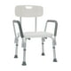 thumbnail image 2 of Silla Ducha de Aluminio HILPHY MEDICAL Ultraligera con Descansabrazos, 2 of 6