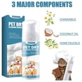 thumbnail image 2 of 3X Waterless Cat Shampoo No Rinse Dogs Cats Cleaning Mousse Pet Grooming Supplies for Safe Bathless Cleaning Odor Eliminator, 2 of 5