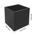 thumbnail image 2 of Metal Planter Box, Square Planter Box, Garden Planter Box For Indoor And Outdoor Use, Gardens, Yards, Balconies, 2 of 14