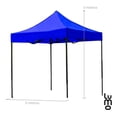 thumbnail image 3 of Toldo 3x3 LUMO Carpa Impermeable Ajustable Portatil Exteriores azul, 3 of 7