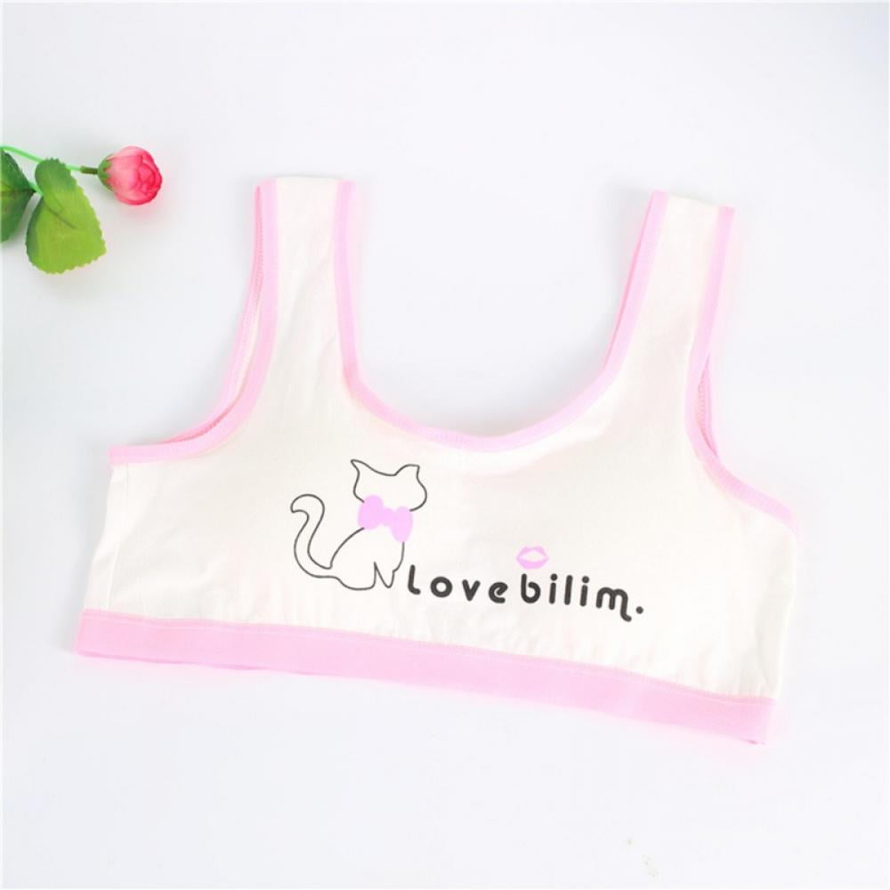 Baby Girls Bras Young Girls Underwear For Sports Wireless Small
