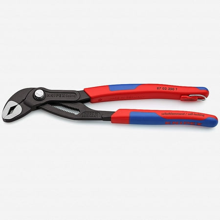 

Knipex 87-02-250-T 10 Cobra Pliers - MultiGrip Tethered Attachment