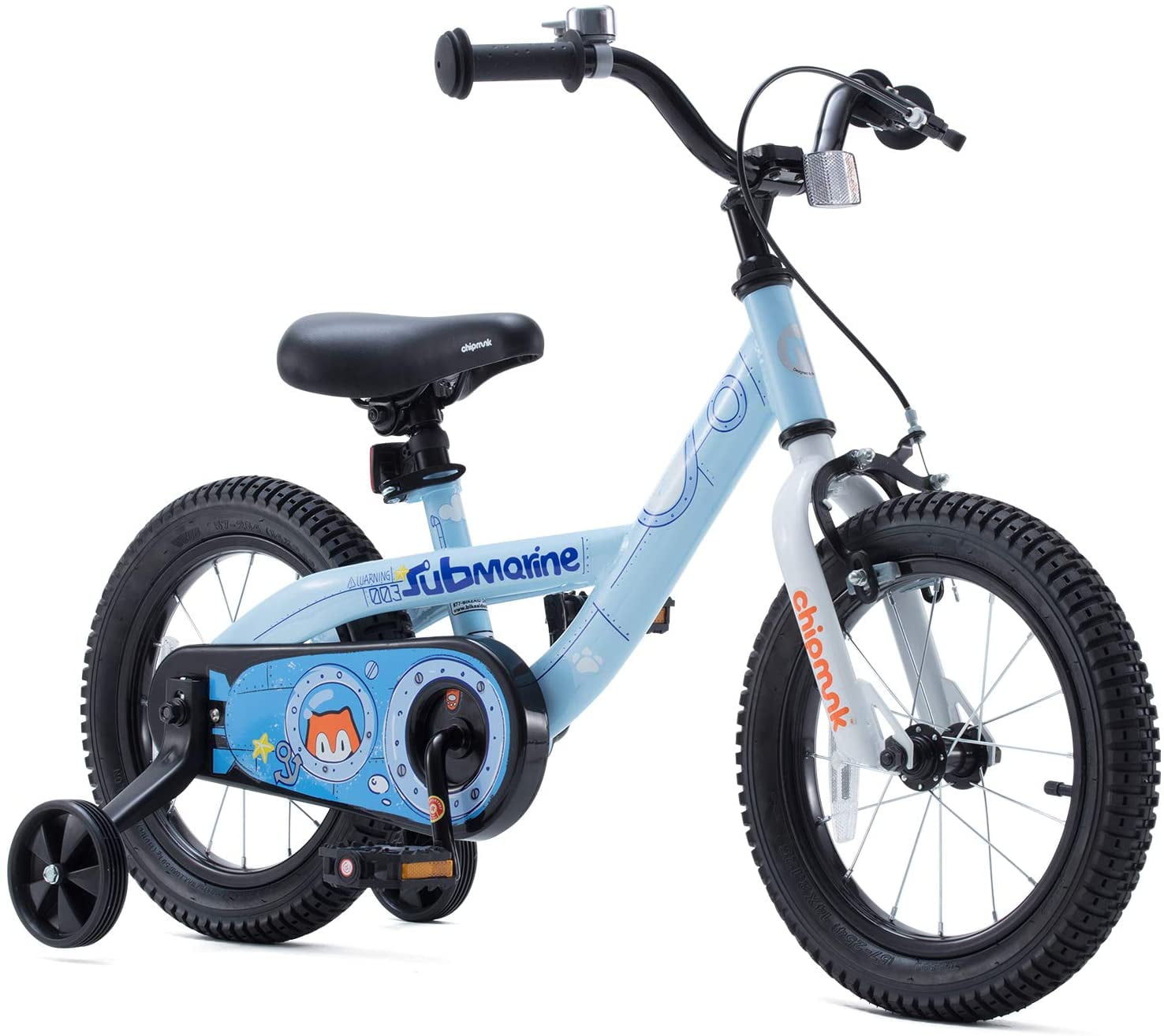 Royalbaby Kids Bike Heavy-Duty Training Wheels 18 Inch