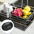 thumbnail image 6 of REGALWOVEN Kitchen Sink Rack Feet, Plastic Sink Replacement Feet Bumpers for Protective Sinks Grids Black, 6 of 6