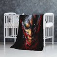 Black Horror The Joker Blanket for Couch Bed Throw Blanket, Aesthetic
