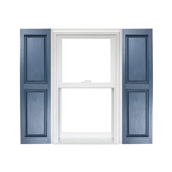 Homeside Raised Panel Vinyl Shutters (1 Pair)