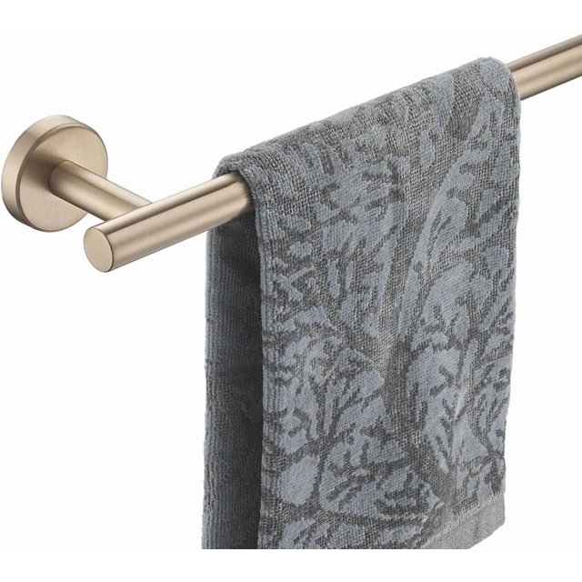 Double Towel Bar Matte Stainless Steel Bath Towel Rack for Bathroom Towel Holder Wall Mount Total Length TBLPB