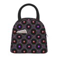 thumbnail image 1 of Fotbe Vinyl Records Musical Notes Bolsa de Almuerzo con Estampado, Lonchera Aislada, Contenedor de Comida Reutilizable Tipo Cooler a Prueba de Fugas, 1 of 6