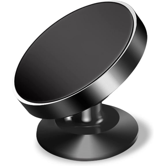 Magnetic Phone Holder Mount for Car, [Upgrade Magnets] 360° Rotation Cell Phone Car Mount for Dashboard Compatible with iPhone 13, Samsung Galaxy, Motorola,TCL, Oneplus, Google, Black
