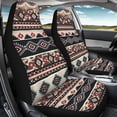 thumbnail image 4 of XYZCANDO Aztec Tribal Print Car Seat Covers Set of 2 Washable Front Seat Cover Auto Interior Car Interior, Easy Clean Waterproof SUV Van, 4 of 10
