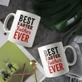 thumbnail image 3 of Best Father Ever Coffee Mugs 15 OZ Sublimation Mugs,Double-sided Printing Ceramic Cups Ceramic Mugs for Coffee,Tea,Hot Cocoa, 3 of 4