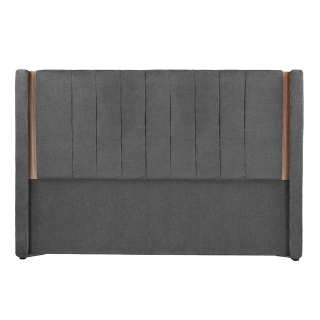 Cabecera King Size Linz Dicasa Gris Oscuro