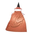 thumbnail image 4 of Disfraz de Halloween sombrero de adultos perfecl Toga de fiesta Naranja, 4 of 8