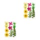 thumbnail image 2 of Conjunto de flores secas Wosthever, calcomanía de flores reales, artesanía, espécimen prensado, decoraciones color mezclado, 2 of 6