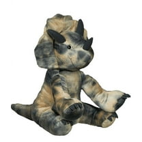 16-Inch Tops The Triceratops Plush Toy - Halloween Plush with Witch Costume, Hat, and Broomstick - Soft & Cuddly Gift for Kids