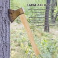 thumbnail image 4 of HLONK 2 Pcs Poignée de Hache Hache Remplacement Raccord Accessoires de Camping, 4 of 6