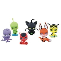 Miraculous Collectible Child Action Figures, Plastic Multicolor, 2.00 x 2.00 x 2.00 Inches, 1 oz