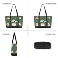 thumbnail image 6 of FORMRS Canvas Laptop Tote Bag for Women with 15.6" Computer Compartments Shoulder Handbag, Christmas Santa, 6 of 7