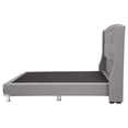 thumbnail image 4 of Box Base Cama Individual + Cabecera Zefyr Gris Dicasa  Quantum, 4 of 7