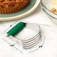 thumbnail image 7 of Zulay Kitchen Professional Dough Blender & Pastry Cutter Stainless Steel Dishwasher-Safe Christmas Green, 7 of 7