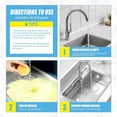 thumbnail image 3 of Garbage Disposal Cleaner and Deodorizer Tablets - 24 Pack, Foaming Sink Drain Cleaner & Odor Eliminator, 1 Year Kitchen Cleaning Supply, 3 of 5