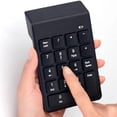 thumbnail image 2 of numérico inalámbrico portátil numérico Extensiones de teclas delgadas en apariencia de U Contabilidad financiera para shamjiam Teclado numérico inalámbrico, 2 of 9