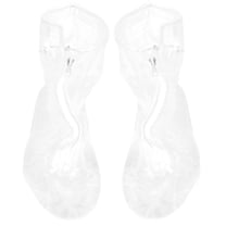 TABLZONE Anti-Skid Shoe Covers 2 Pieces PVC Overshoes for Rainy and Snowy Weather