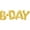 Gold, variant on Amscan Party Decorations, Balloon Air-Filled Phrase B-Day, Party Supplies, Gold, 26" x 9"