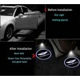 thumbnail image 2 of 2Pcs Universal for Wireless Car Door Logo Light LED HD Welcome Courtesy Ghost Shadow Projector Lamp Compatible with Genesis Most Models, 2 of 4