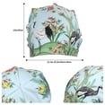 thumbnail image 6 of Kll Chinoiserie Floral Palm Tree Winter Fall Beanie Knit Hats For Men & Women - Warm & Soft Stylish Toboggan Caps For Cold Weather, 6 of 9