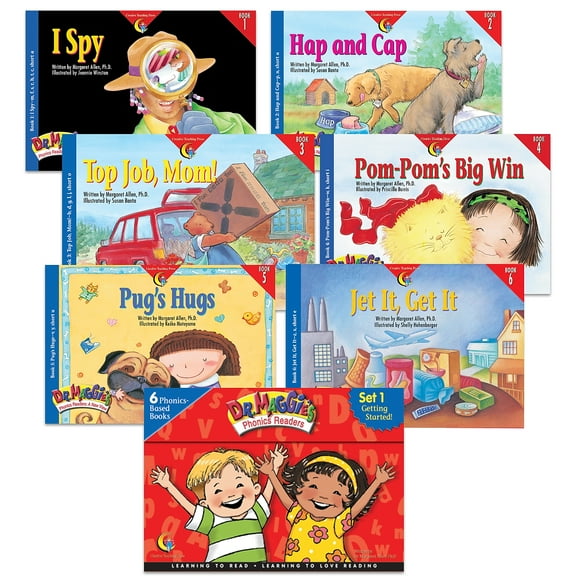 Creative Teaching Press® Dr. Maggie's Phonics Readers, Set 1: Getting Started!, Pack Of 6