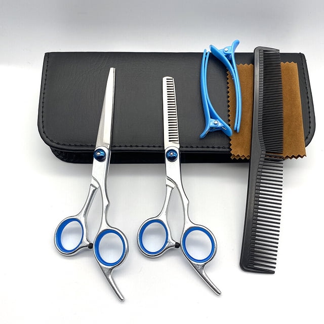 Hair Scissors,Hair Scissors 6in Teeth Teeth Scissors Barber Scissors High-Precision Functionality