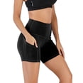 thumbnail image 6 of FUTATA Bike Shorts For Women High Waist Running Workout Shorts Tummy Control Yoga Athletic Training Sports Golf Shorts,Black/Purple/Red/Green/Navy, 6 of 6