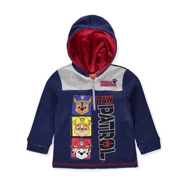 PAW Patrol - Paw Patrol Boys' Fleece Hoodie - navy/multi, 6 - Walmart ...