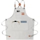thumbnail image 1 of Delantal de lona Apron AFUN Chef para hombre y mujer, color beige, 1 of 7